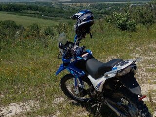2020 Motoland XR250 Enduro, синий, 135000 рублей, вид 3