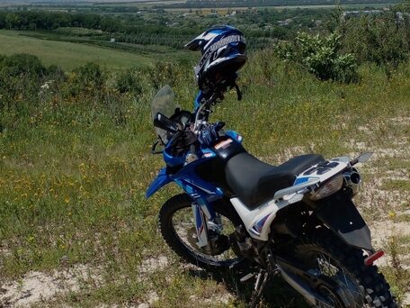 2020 Motoland XR250 Enduro, синий, 135000 рублей, вид 3