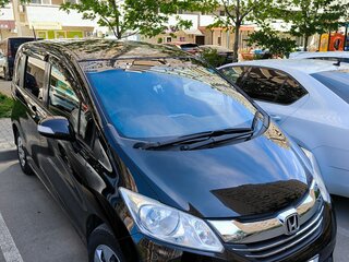 2015 Honda Freed I Рестайлинг 2, чёрный, 1300000 рублей, вид 2