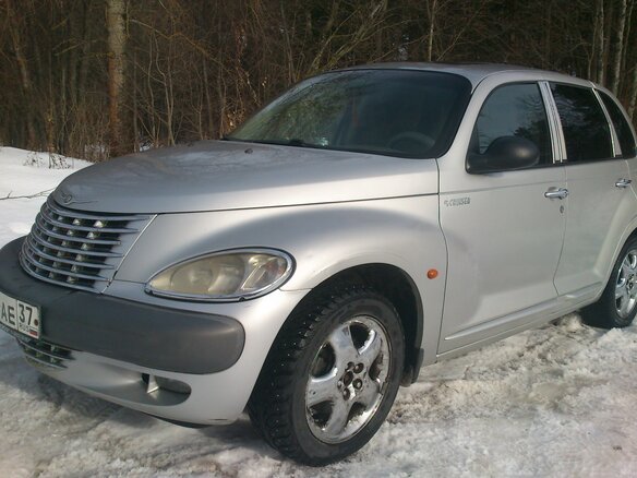 2001 Chrysler PT Cruiser, серебристый - вид 1
