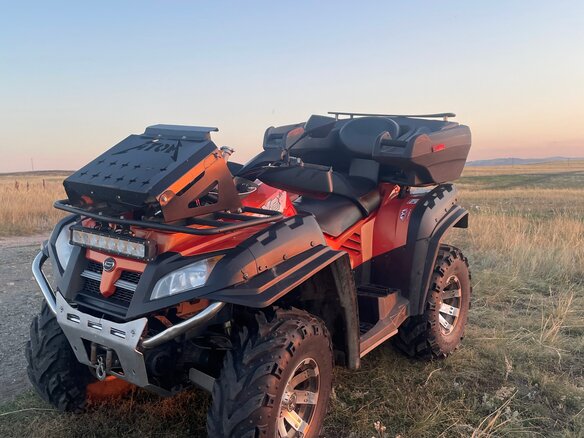 2014 CFMoto CF800-X8, оранжевый, 600000 рублей - вид 8