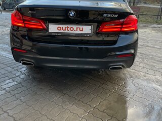 2019 BMW 5 серии 530d xDrive VII (G30/G31/G38), чёрный, 6300000 рублей, вид 4