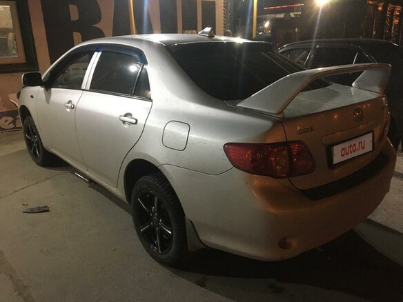 2008 Toyota Corolla X (E140, E150), серебристый, 970000 рублей