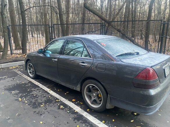 2002 Toyota Mark II IX (X110), серый, 700000 рублей - вид 10