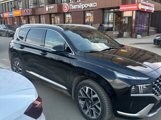2021 Hyundai Santa Fe IV Рестайлинг, чёрный, 3699999 рублей, вид 1