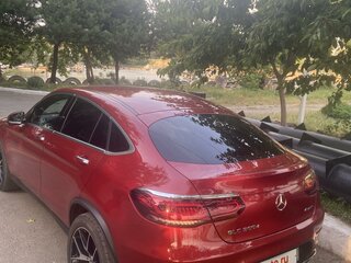 2021 Mercedes-Benz GLC Coupe 300 d I (C253) Рестайлинг, красный, 6700000 рублей, вид 4