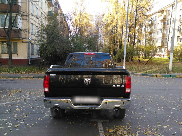 2010 Dodge RAM IV (DS/DJ), чёрный - вид 4