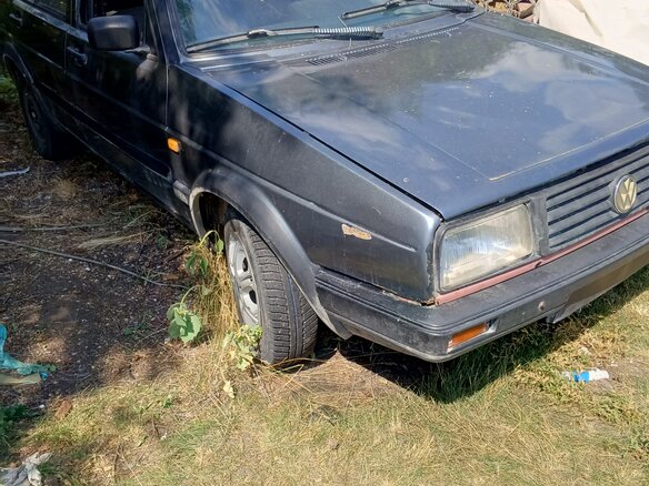 1988 Volkswagen Jetta II, серый, 145000 рублей - вид 1