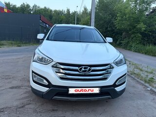 2013 Hyundai Santa Fe III, белый, 1600000 рублей, вид 1