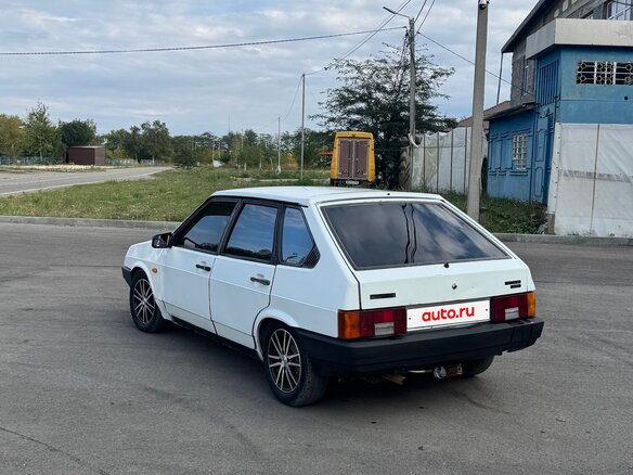 1987 Lada (ВАЗ) 2109 21096, белый - вид 3