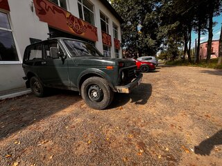 1998 Lada (ВАЗ) 2121 (4x4) I Рестайлинг, синий, 400000 рублей, вид 4