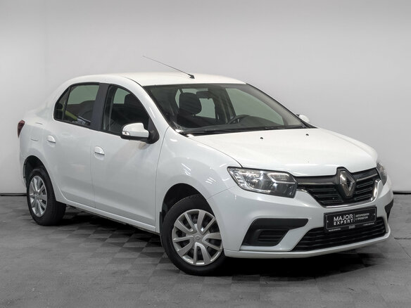 2022 Renault Logan II Рестайлинг, белый, 960000 рублей - вид 2