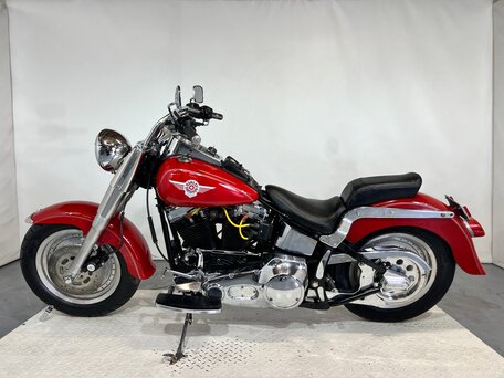 1998 Harley-Davidson Fat Boy, пурпурный, 610000 рублей, вид 2