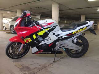 1996 Honda CBR 600F, красный, 290000 рублей, вид 2