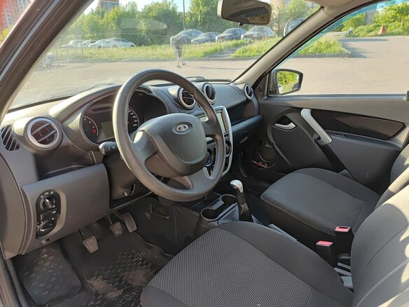2017 Lada (ВАЗ) Granta I, серый - вид 15