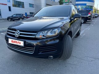2012 Volkswagen Touareg II, чёрный, 1949000 рублей, вид 3