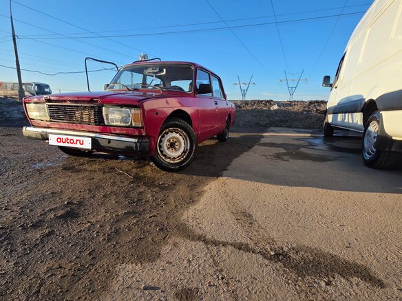 2004 Lada (ВАЗ) 2105, красный, 90000 рублей