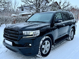 2017 Toyota Land Cruiser 200 Series Рестайлинг 2, чёрный, 9999000 рублей, вид 2
