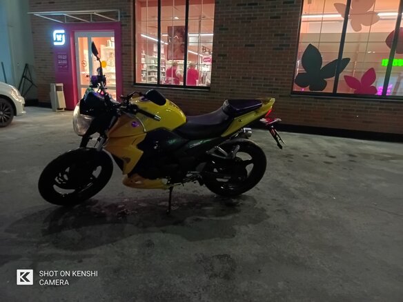2012 Sym Wolf T2, жёлтый, 150000 рублей - вид 9