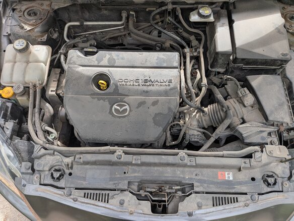 2009 Mazda 3 II (BL), серый, 820000 рублей - вид 18
