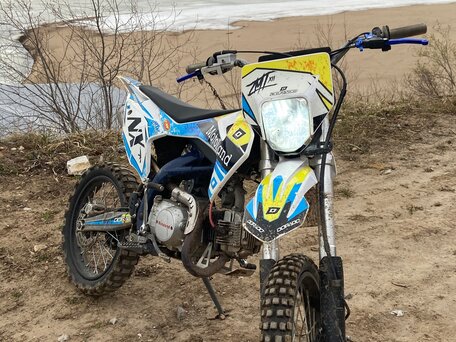 2022 Motoland NX125, синий, 80000 рублей, вид 1