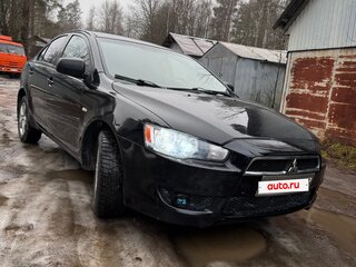 2010 Mitsubishi Lancer X, чёрный, 680000 рублей, вид 2