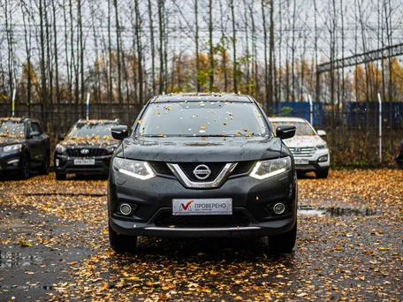 2015 Nissan X-Trail III, чёрный, 1377000 рублей, вид 3