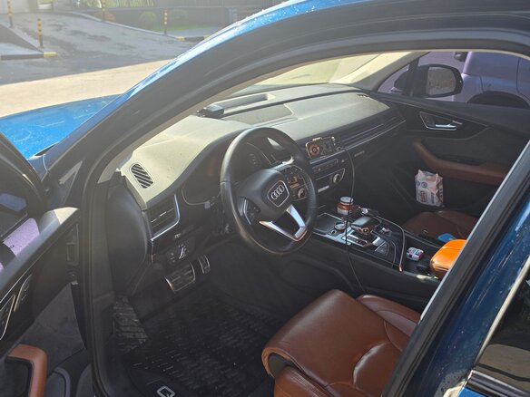 2019 Audi Q7 II (4M), синий - вид 5