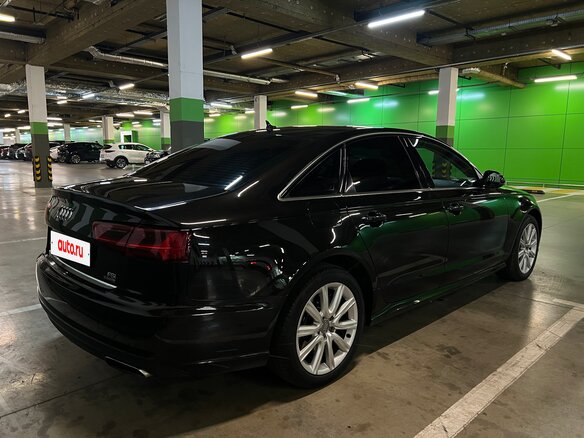 2015 Audi A6 IV (C7) Рестайлинг, чёрный, 2600000 рублей - вид 6
