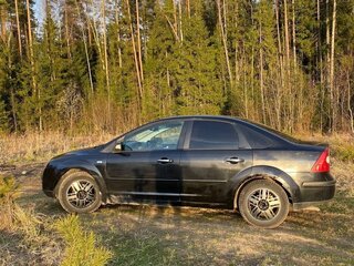2006 Ford Focus II, чёрный, 299995 рублей, вид 3