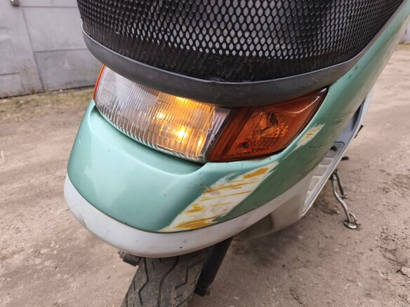 1999 Honda Dio, зелёный, 49000 рублей - вид 14
