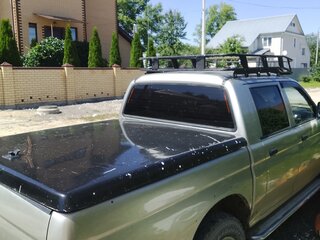 2005 Mitsubishi L200 III Рестайлинг, серебристый, 500000 рублей, вид 4