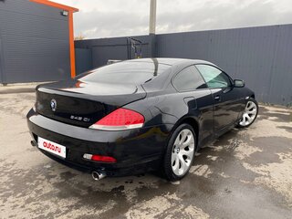 2004 BMW 6 серии 645i II (E63/E64), чёрный, 1800000 рублей, вид 5