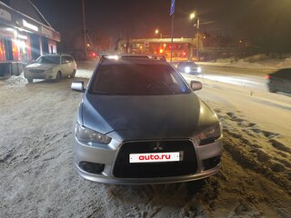 2008 Mitsubishi Lancer X, серебристый, 620000 рублей, вид 3