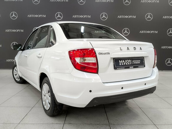 2023 Lada (ВАЗ) Granta I Рестайлинг, белый, 550000 рублей - вид 6