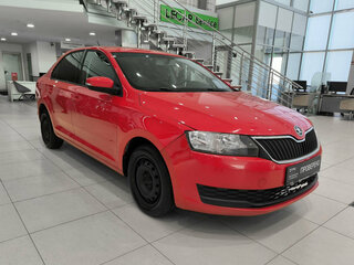 2017 Skoda Rapid I Рестайлинг, красный, 830000 рублей, вид 3