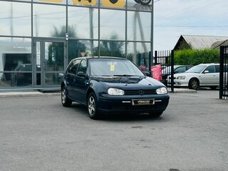 2002 Volkswagen Golf IV, синий, 349000 рублей, вид 4