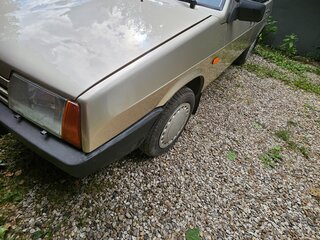 1998 Lada (ВАЗ) 2109, серебристый, 300000 рублей, вид 2