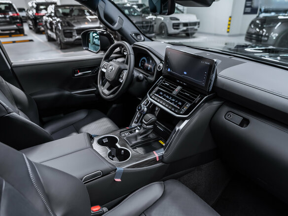 2026 Toyota Land Cruiser 300 Series, чёрный - вид 13