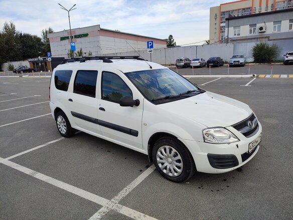 2017 Lada (ВАЗ) Largus I, белый, 585000 рублей - вид 3