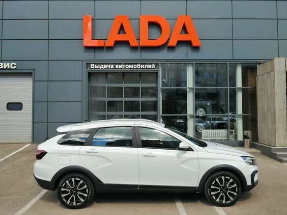 2026 Lada (ВАЗ) Vesta SW Cross I Рестайлинг (NG), белый - вид 5