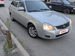 2013 Lada (ВАЗ) Priora I, серебристый, 450000 рублей, вид 3