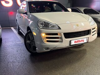 2007 Porsche Cayenne S I Рестайлинг (957), белый, 1350000 рублей, вид 3