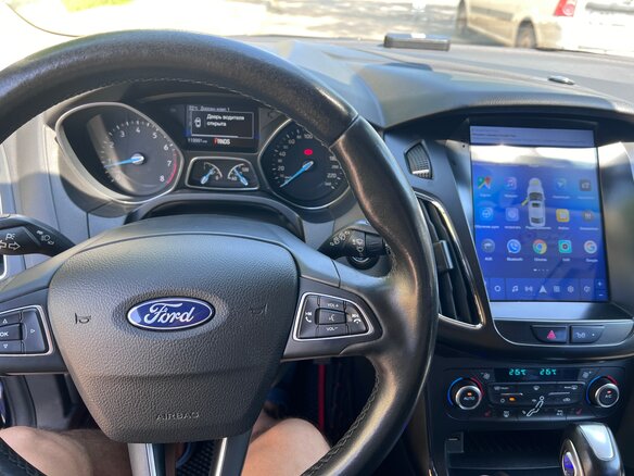 2017 Ford Focus III Рестайлинг, синий, 1230000 рублей - вид 13