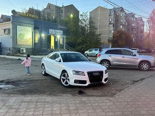 2008 Audi A5 I (8T), белый, 900000 рублей, вид 2
