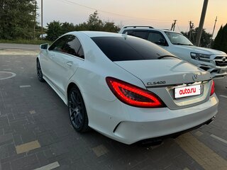 2015 Mercedes-Benz CLS 400 II (C218) Рестайлинг, белый, 3100000 рублей, вид 5