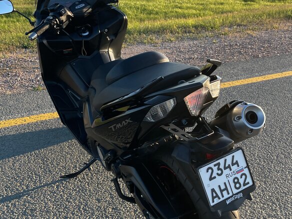 2013 Yamaha TMAX, чёрный, 590000 рублей - вид 3
