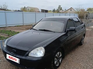 2011 Lada (ВАЗ) Priora I, чёрный, 180000 рублей, вид 1