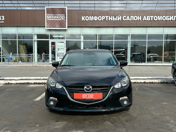 2014 Mazda 3 III (BM), чёрный - вид 1