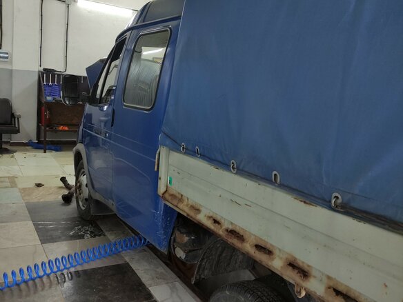 2010 ГАЗ ГАЗель (33023/330273) Фермер, синий, 615000 рублей - вид 11